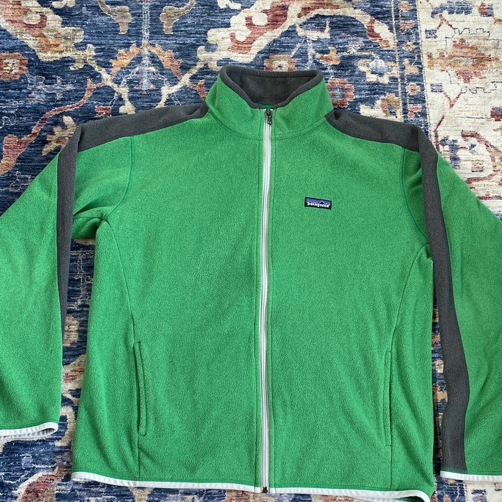 Patagonia Vibrant Green Fleece Jacket
